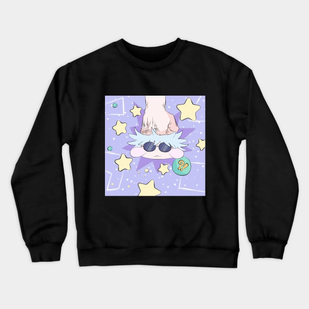 Chibi Satoru Crewneck Sweatshirt by T2winsdesign